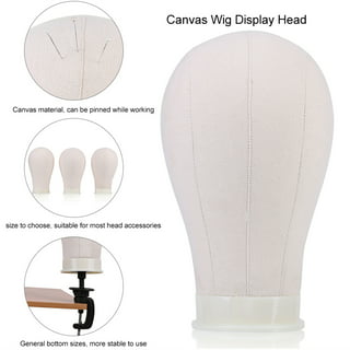 Canvas Block Head Mannequin Head Wig Head Poly Manikin Head for Making –  Find Your New Look Today!