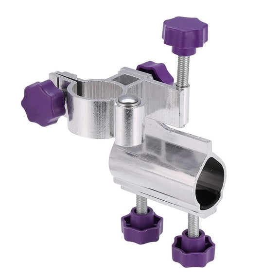 Yosoo Durable Aluminum Alloy Fishing Rod Pole Holder Chair Clamp Bracket Tackle Accessory, Fishing Rod Holder Clamp, Fishing Tackle