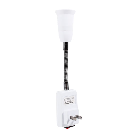 Yosoo E27 Light Bulb Lamp Holder Flexible Extension Adapter Converter Screw Socket + Switch, E27 Lamp Holder, E27 Light Holder