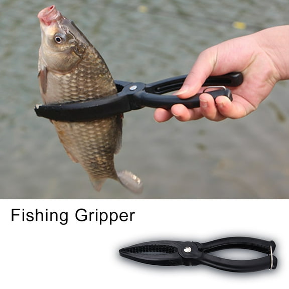 Yosoo Fishing Gripper Gear Tool ABS Grip Tackle Fish Lip Holder Trigger Clamp,Fishing Gripper, Grip Fishing Gear