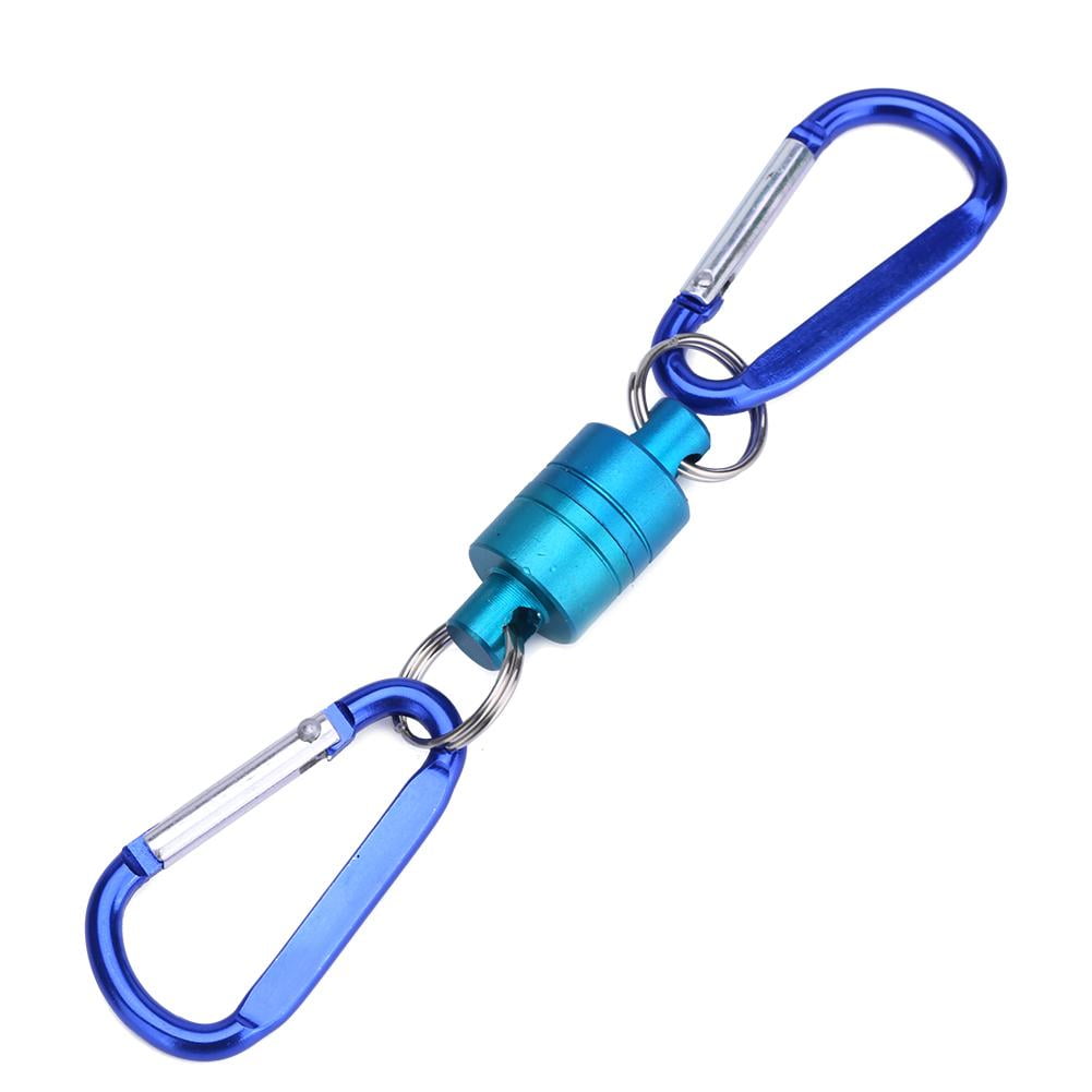Fish Nethandle Spring Release Button Yosoo Fishing Magnetic Net Release Holder, Fly Fishing Tackle Landing ...