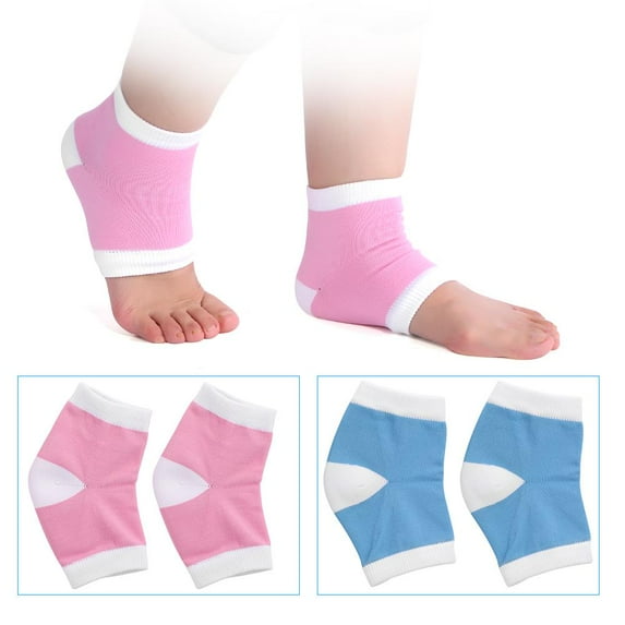 Yosoo Gel Spa Heel Socks Moisturising Pedicure Foot Care Open Toe Socks Heel Protection, Spa Socks, Pedicure Socks