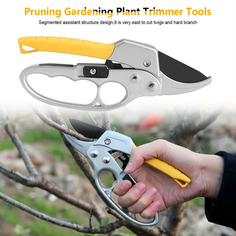 Garden pruner tools clippers pruners ratchet pruning shears Tree