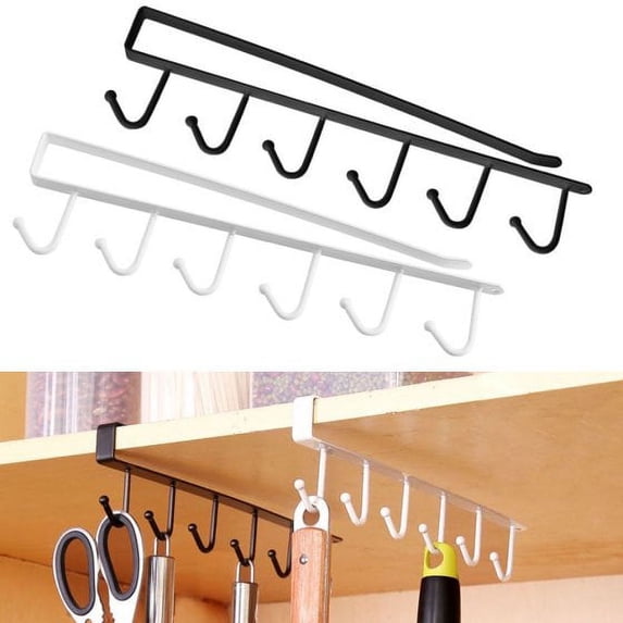 Storage Rack Shelf Hook Yosoo Multifunction Kitchen Storage Rack Cupboard Shelf Hanging Hook ...