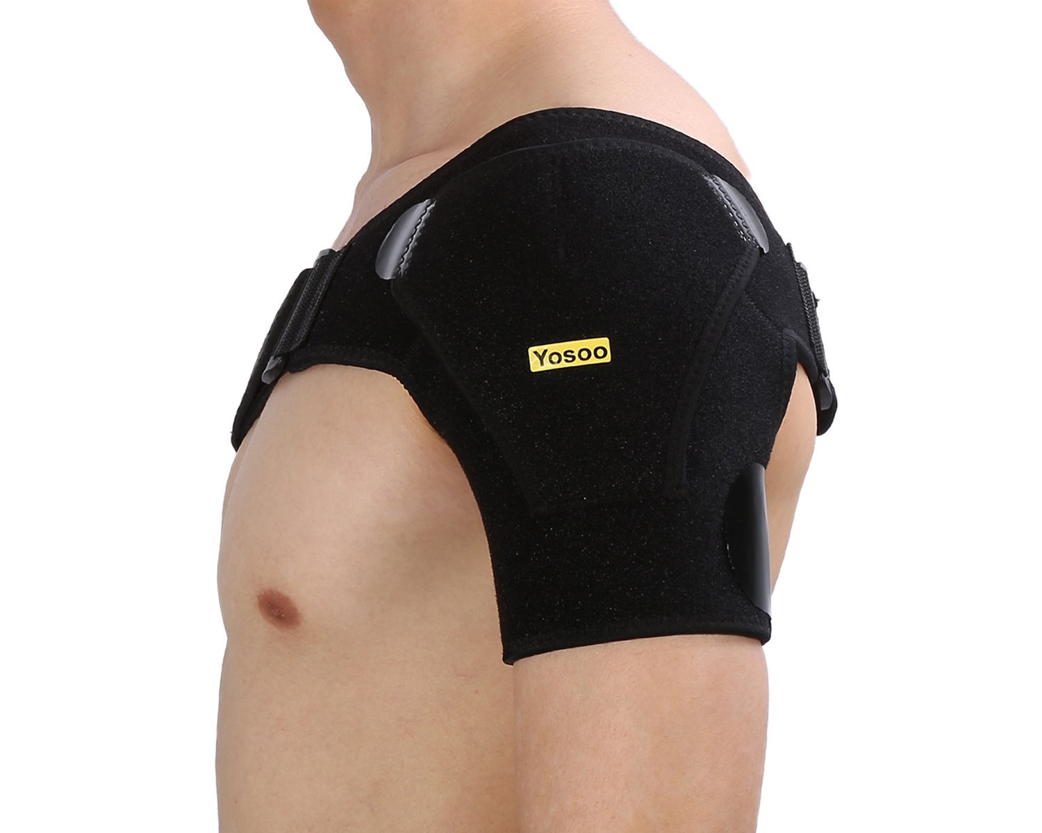 Yosoo Shoulder Brace with Hot Cold Therapy Ice Pack for Rotator Cuff