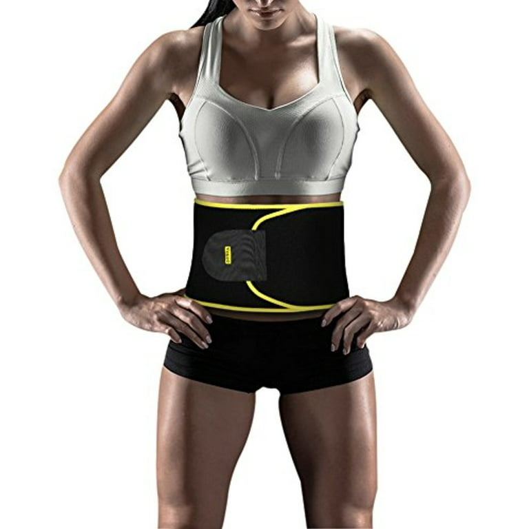Yosoo Waist Trimmer Belt, Neoprene Waist Sweat Band for Slimmer Water  Weight Loss Mobile Sauna Tummy Tuck Belts Strengthen Tummy Abs During  Exercising