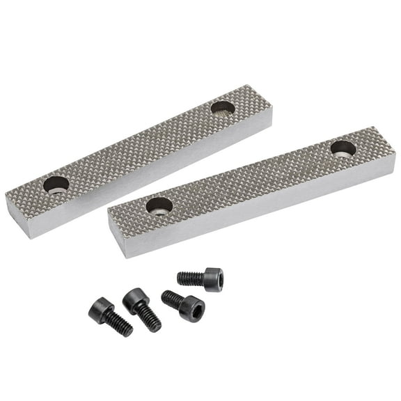 Yost Bench Vise Model ADI-5 Replacement Jaw Faces with Set Screws