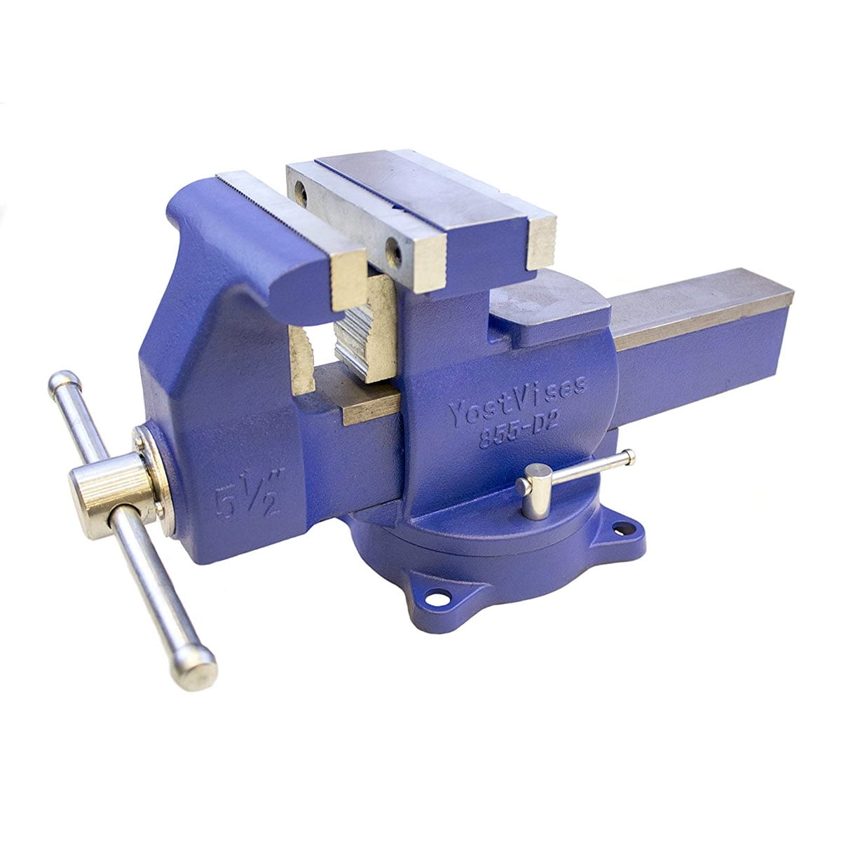 Yost Model 855-D2 Heavy Duty 5.5″ Reversible Bench Vise Sansujyuku sansujyuku.com