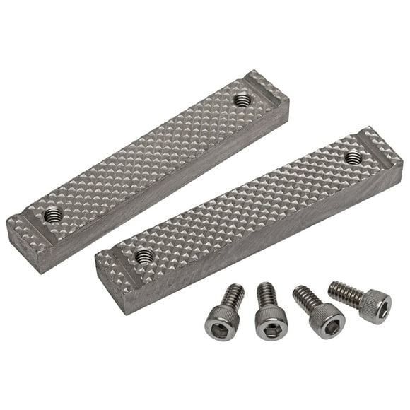 Yost YSJ-22 Serrated Jaws Steel 304SS for Model SSV-0406 Bench Vise