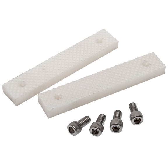 Yost YSJ-24 Plastic Nylon Serrated Jaws for Model SSV-0406 Bench Vise