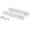 thumbnail image 1 of Yost YSJ-28 Smooth 304SS Steel Jaws For Bench Vise Model SSV-0610, 1 of 2
