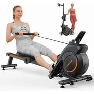 MERACH Magnetic Rowing Machine, 16 Resistance Levels, Silent Operation ...