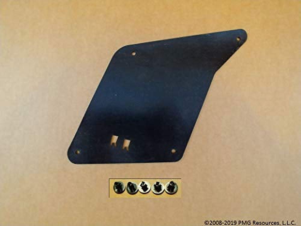 Yota Liners Rear Right Splash Shield with Clips for Tundra 20002006