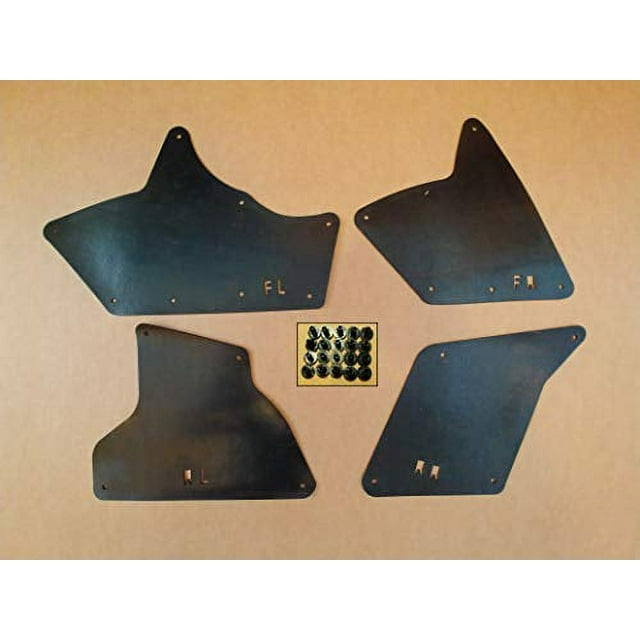 Yota Liners Set of Four Splash Shields with Clips for Tundra 20002006