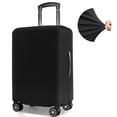thumbnail image 1 of Yotako Luggage Cover,Thicker Luggage Protector Elastic Suitcase Cover Protector, 20" Travel Suitcase Cover Anti Scratch Fits 18-22 inch suitcases Travel Accessories (Black), 1 of 7