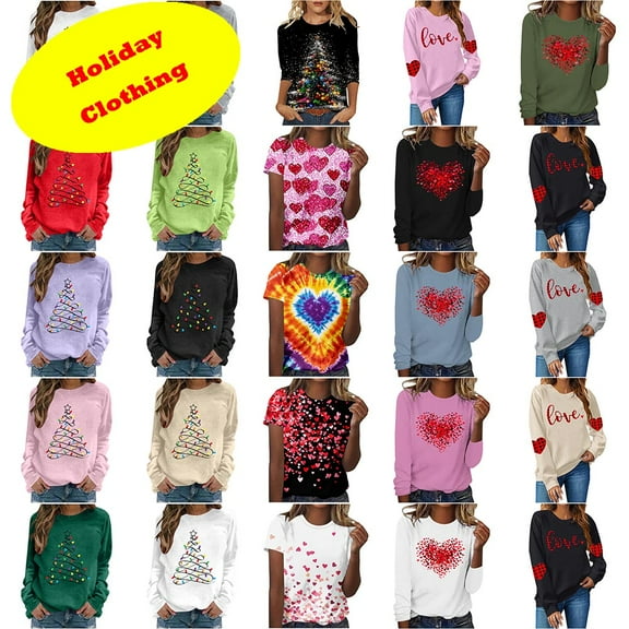 Yotami Cute Valentine's Day Tees for Women Plus Size Love Heart Print Shirt Short Sleeve Casual Top Crewneck Summer Gift for Her