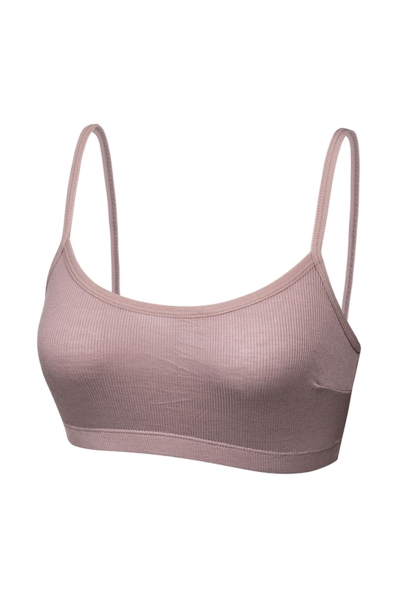 Womens Wireless Bras for Everyday Casual Underwear for Work Push Up Support Bra, 30B, Pink