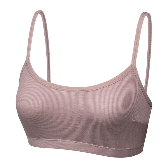 Yotami Womens Wireless Bras for Everyday Casual Underwear for Work Push Up Support Bra, 34B, Pink