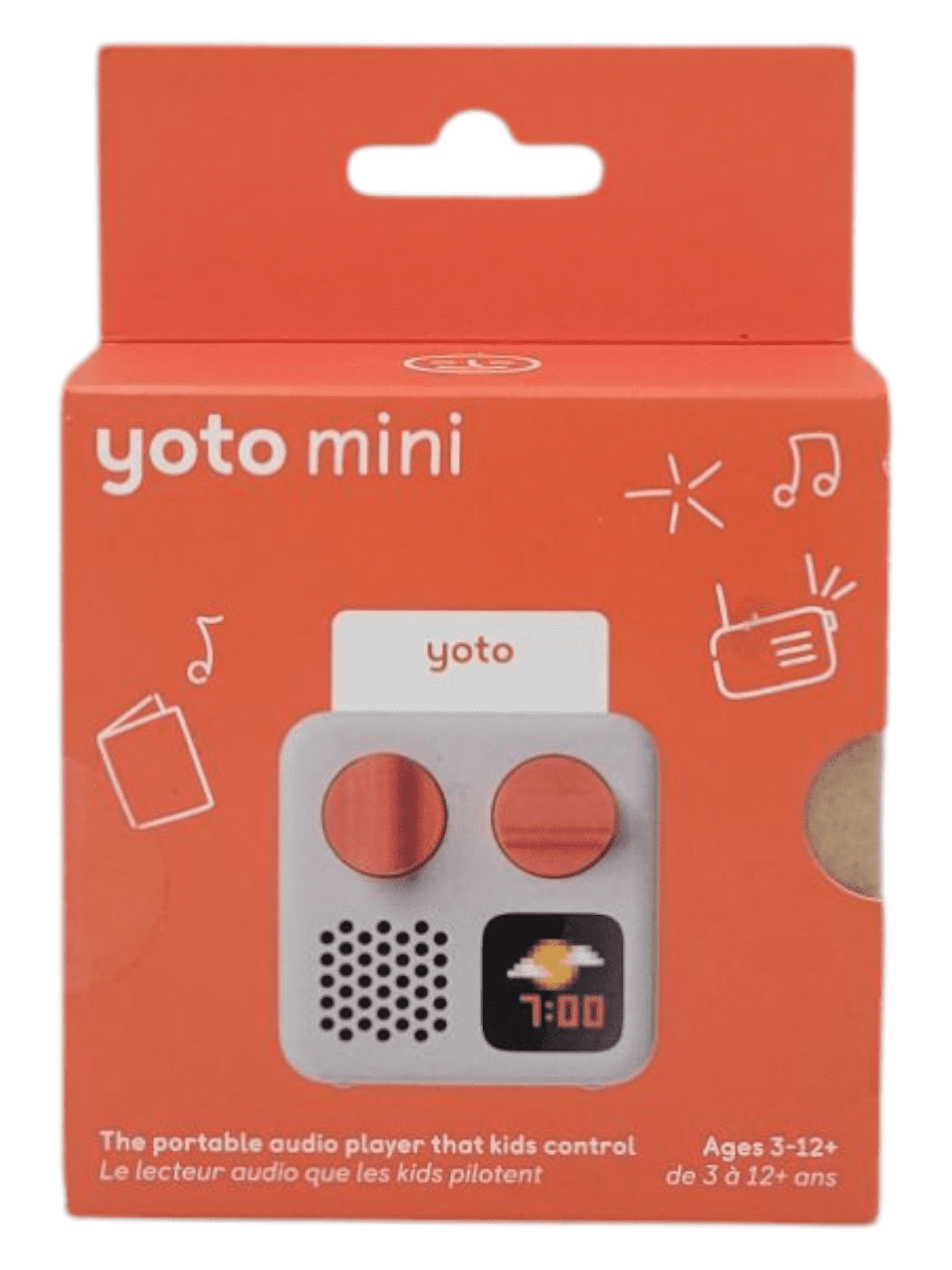 Yoto Mini (2024 Edition) + Make Your Own Card – Kids Screen