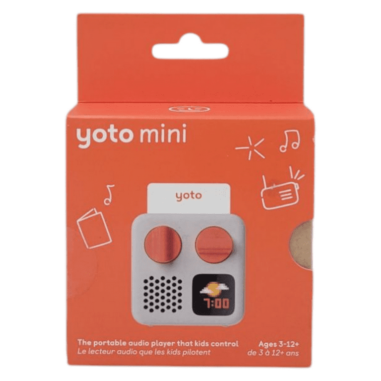 Yoto Mini 本体＆Make Your Ownカード／オーディオプレーヤー Yoto Mini Player – The On The Go Mini Audio Companion For Kids