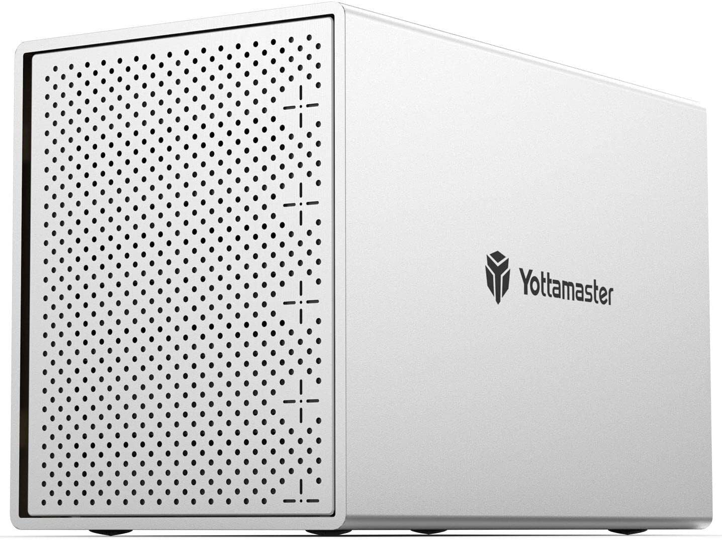 Yottamaster 5 Bay RAID External Hard Drive Docking Station Aluminum USB