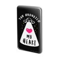thumbnail image 1 of You Abducted My Heart Alien Love Funny Humor Metal Rectangle Lapel Hat Pin Tie Tack Pinback, 1 of 4