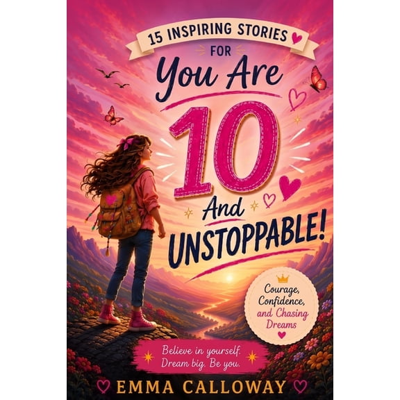 You Are 10 And Unstoppable!: 15 Inspiring Stories for 10 Year Old Girls About Courage, Confidence, and Chasing Dreams, (Paperback)