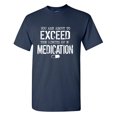thumbnail image 1 of You Are About To Exceed Sarcastic Humor Graphic Novelty Funny Tall T Shirt, 1 of 1