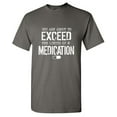thumbnail image 1 of You Are About To Exceed Sarcastic Humor Graphic Tees Gift For Mens Novelty Funny T Shirt, 1 of 5