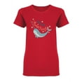 thumbnail image 1 of You Are Amazing Design Shaped T-Shirt Women -Image by Shutterstock, Female XX-Large, 1 of 2