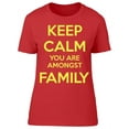thumbnail image 1 of You Are Amongst Family Graphic Women's T-shirt, 1 of 2