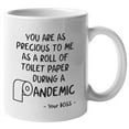 thumbnail image 1 of You Are As Precious to Me, Funny Employee Appreciation Coffee & Tea Mug (11oz), 1 of 3