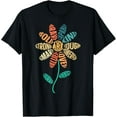 thumbnail image 1 of You Are Enough Be Kind Flower Kindness Mental Health Groovy T-Shirt Tops Tee, 1 of 4