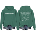 thumbnail image 1 of You Are Enough Sweatshirts Unisex, Dear Person Behind Me Hoodie, Mental Health Inspirational Shirts Pullover Tops, 1 of 8