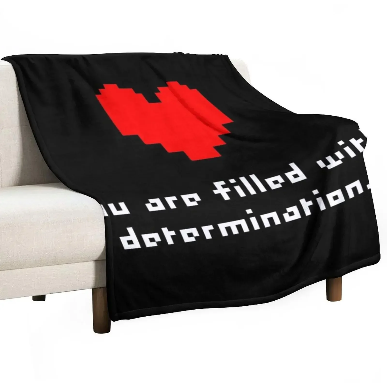 You Are Filled With Determination Throw Blanket Thins sofa bed Summer