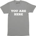 thumbnail image 1 of You Are Here Famous Music Celebrity Men's Gifts T-Shirt, 1 of 4