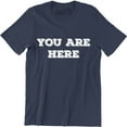 thumbnail image 1 of You Are Here Famous Music Celebrity Men's Gifts T-Shirt, 1 of 4