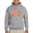 thumbnail image 1 of You Are Here, In My Heart Hoodie Men -Smartprints Designs, Male 3X-Large, 1 of 4