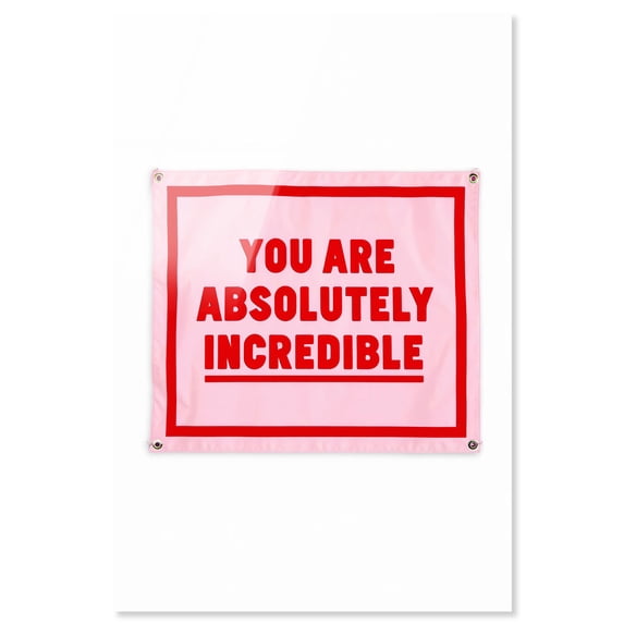 You Are Incredible Acrylic Print Art Print Posters by Art Remedy, Ready to Hang, 36 x 54