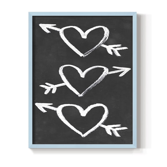 You Are Loved Collection B Framed Print - Solid Wood in Single Picture Frame Solid Wood 2 Framed Print