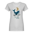 thumbnail image 1 of You Are Magic Slogan Shaped T-Shirt Women -Image by Shutterstock, Female XX-Large, 1 of 2
