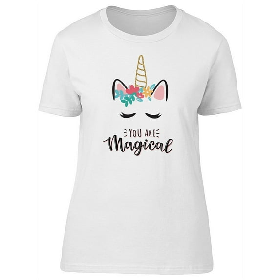 You Are Magical Cute Unicorn T-Shirt Women -Image by Shutterstock, Female XX-Large