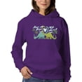 thumbnail image 1 of You Are My Heart, Dinosaur Hoodie Women -Smartprints Designs, Female x-Large, 1 of 4