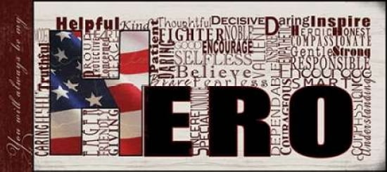 You Are My Hero Canvas Art - Lisa Wolk (24 x 48)