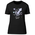thumbnail image 1 of You Are My Space Octupus Graphic T-Shirt Women -Image by Shutterstock, Female Small, 1 of 2