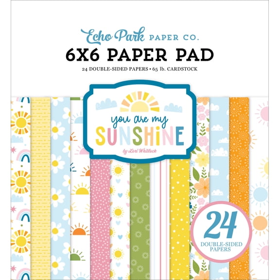 You Are My Sunshine 6x6 Paper Pad