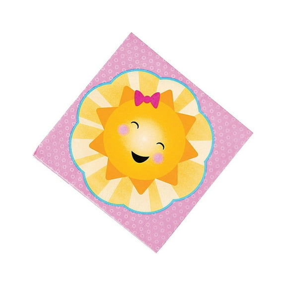 You Are My Sunshine Lunch Napkin (16Pc) - Party Supplies - 16 Pieces