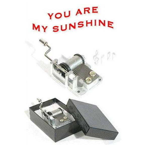 You Are My Sunshine Metal Music Box Windup
