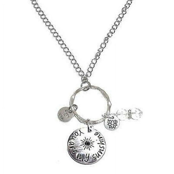 You Are My Sunshine - Rear View Mirror Charm - Hanging Ornament by Hidden Hollow Beads