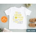 thumbnail image 1 of You Are My Sunshine Shirt, Sunshine Toddler Shirt, Cute Nursery Rhyme Kids Shirt TODDLER SHORT SLEEVE TEE BELLA CANVAS 3001T, 1 of 3
